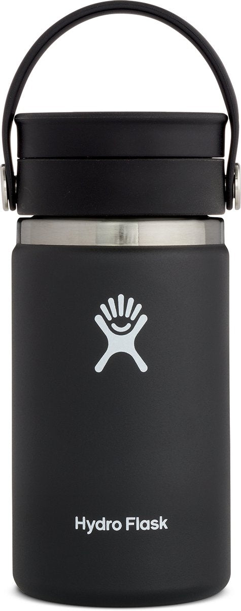 Hydro flask wide flex sip lid koffiebeker (354 ml) - black