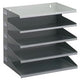 Set van 4 brievenbakjes durable 3360-10 grijs