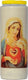 Spaas 1074094 - 9-dagenbrander wit + sticker h. maria | 5 stuks