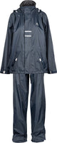 Ralka regenpak waterdicht ademend - kind - reflectie - marine - maat 176