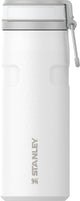 Stanley twist flip 2.0 waterfles met draaidop met springveer 0.47l - 10 uur koud - 2 dagen koud met ijs - roestvrijstalen drinkfles - bpa vrij - lekvrij - vaatwasserbestendig - black
