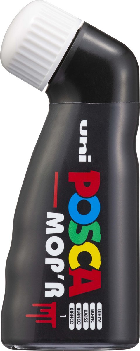 Posca mop'r verfmarker xxl 3-19mm wit - super dikke verfstift - acryl marker - stiften - marker - mop