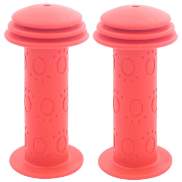 Afbeelding laden in galerijviewer, Edge Kiddy Kinderfiets Handvatten - 96mm, Rood
