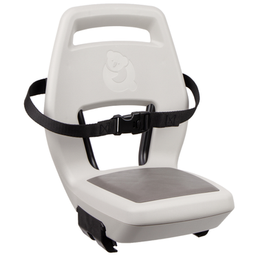 Qibbel achterzitje junior 6+ bagagedrager beige bruin
