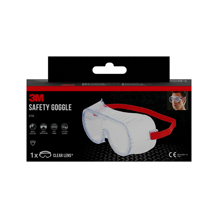 Afbeelding laden in galerijviewer, 3m 1061645 - clear impact safety goggle | 3 stuks
