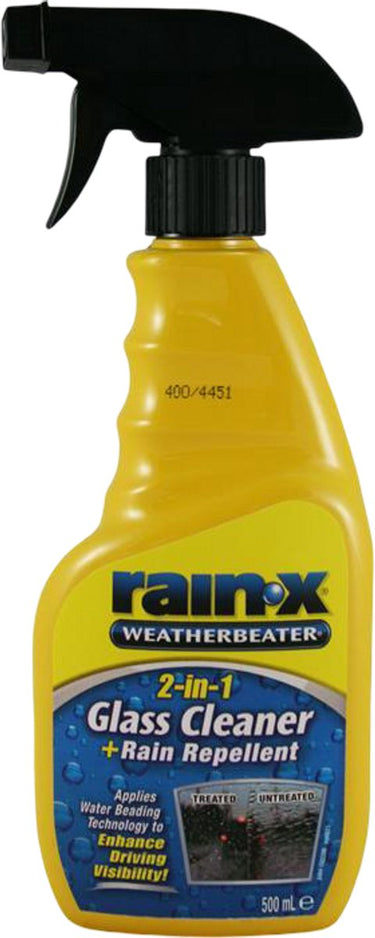 glasreiniger anti-regen 500 ml geel
