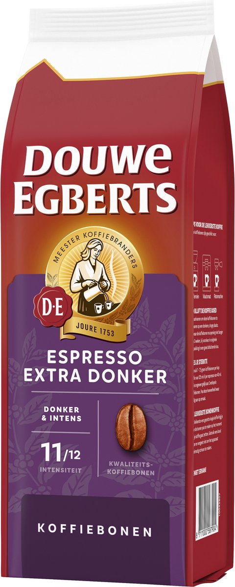 Douwe egberts espresso extra donker koffiebonen - 4 x 500 gram