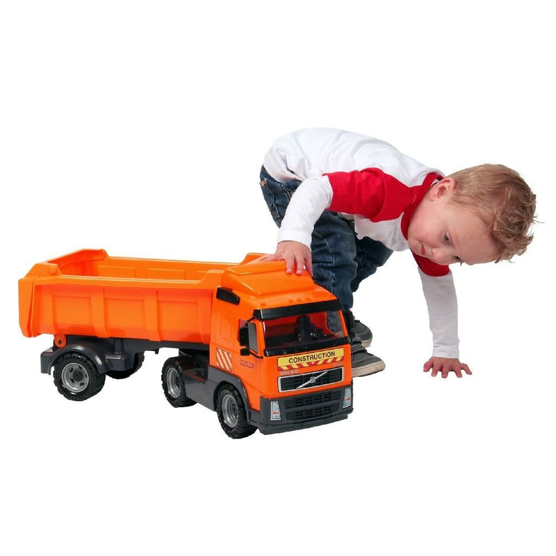 Afbeelding laden in galerijviewer, Cavallino polesie volvo kiepwagen 59x19x25 cm oranje
