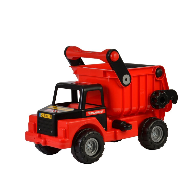 Afbeelding laden in galerijviewer, Polesie mammoet mega kiepwagen rood zwart

