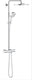 Grohe rainshower smartactive 310 regendouche mono rond - met thermostaatkraan - chroom - 26648000