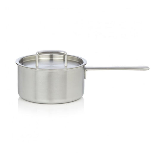Habonne king steelpan 16cm met deksel 1,5l triply (3 lagen)