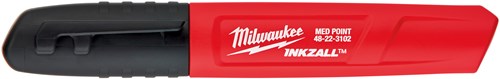 Afbeelding laden in galerijviewer, Milwaukee accessoires inkzall fijne punt kleur markeerstift 4-delig set: zwart, rood, blauw en groen - 48223106
