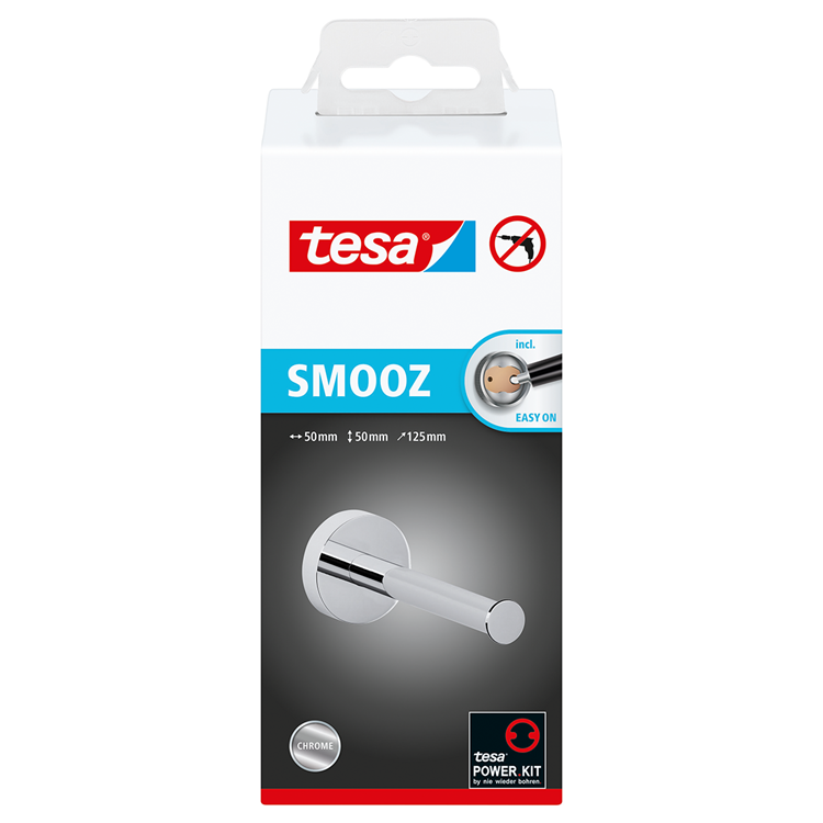 Afbeelding laden in galerijviewer, Tesa 1061442 - smooz reserverolhouder | 1 stuks
