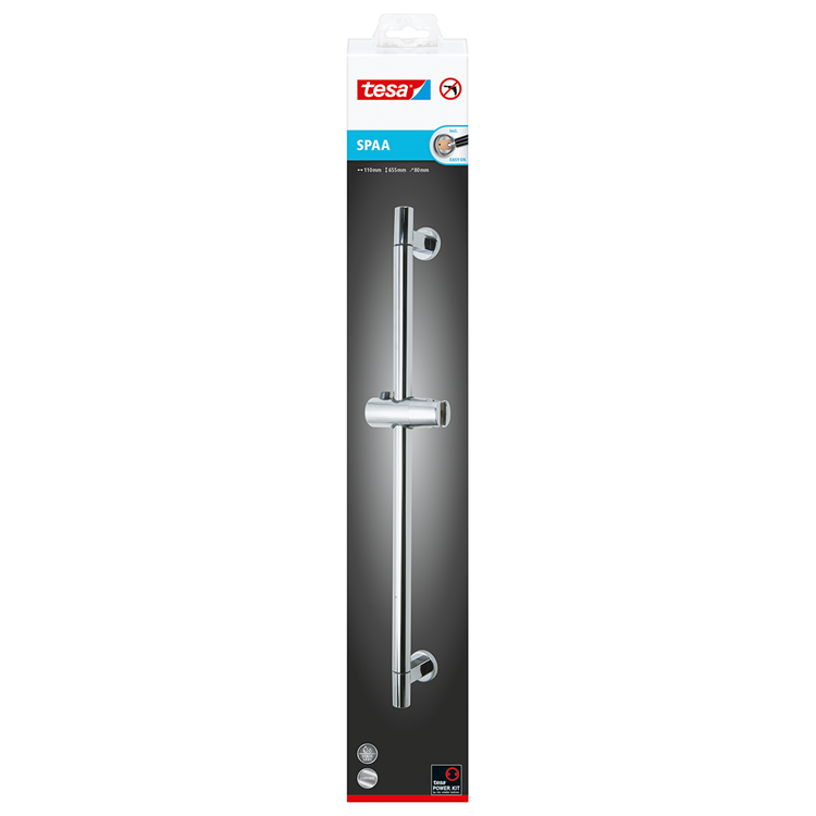 Afbeelding laden in galerijviewer, Tesa 1062572 - spaa verstelb.douchest. 655 mm | 1 stuks
