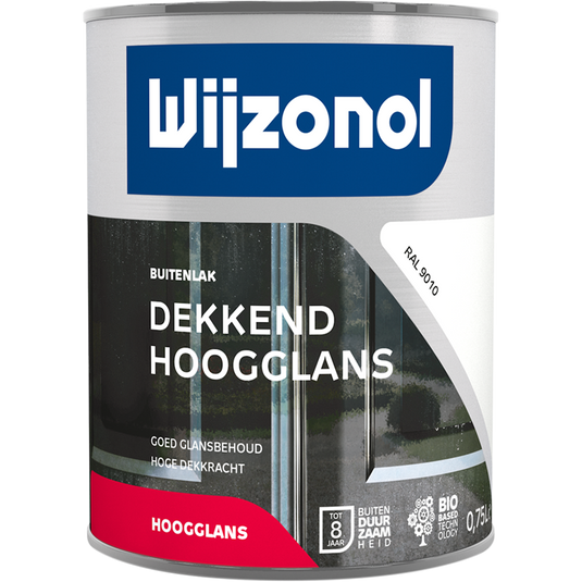 Wijzonol 1034505 - wijz.r9010 dek hggl lak 750ml | 1 stuks