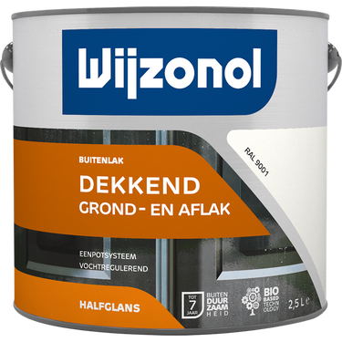 Wijzonol 1034523 - wijz.r9001 dek hlfgl 2,5ltr | 1 stuks