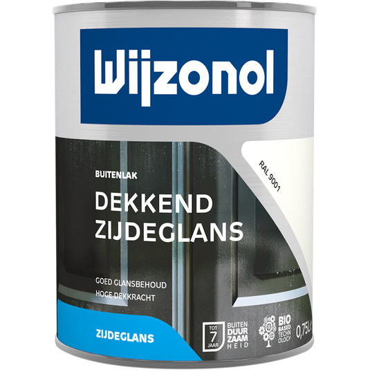 Wijzonol 1034545 - wijz.r9001 dek zdegl 750ml | 1 stuks