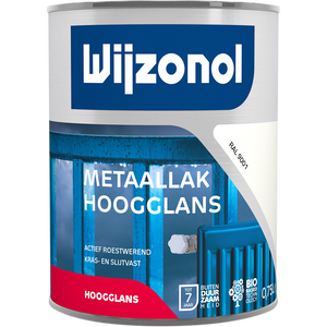 Wijzonol 1044382 - met. hooggl ral9001 | 1 stuks