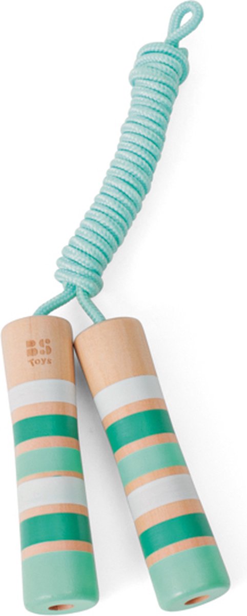 Bs toys springtouw - kinderspeelgoed - turqoise - 2 meter