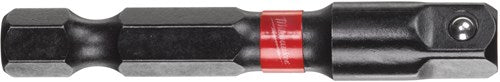Milwaukee accessoires milwaukee schockwave™ krachtdop adapter ¼ zeskant - ¼ vierkant - 4932471826