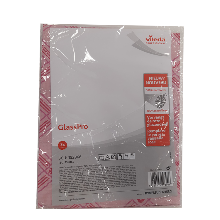 Afbeelding laden in galerijviewer, Vileda 1063158 - glasspro glazendoek | 6 stuks

