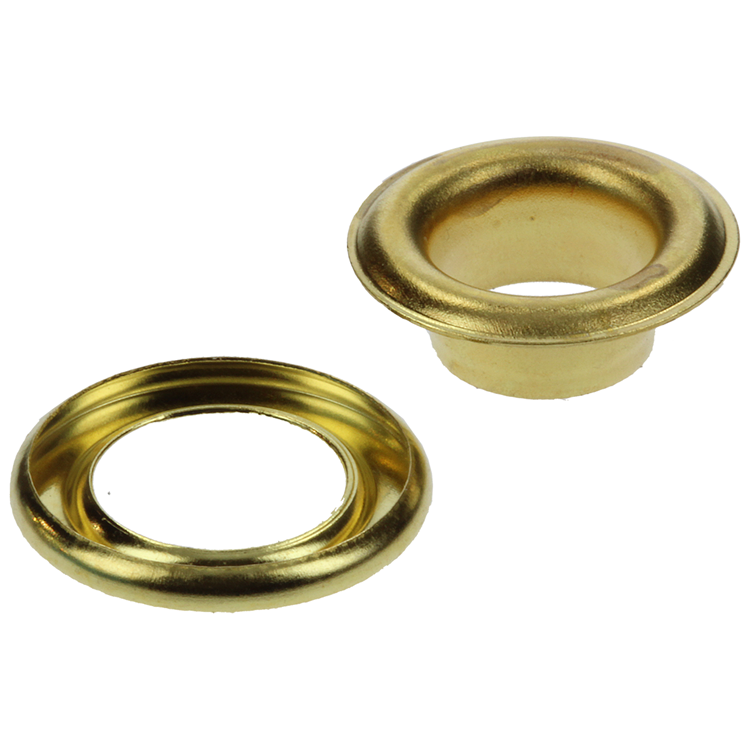 Afbeelding laden in galerijviewer, Mack 1017874 - zeilringen messing 14 st 8mm | 10 stuks
