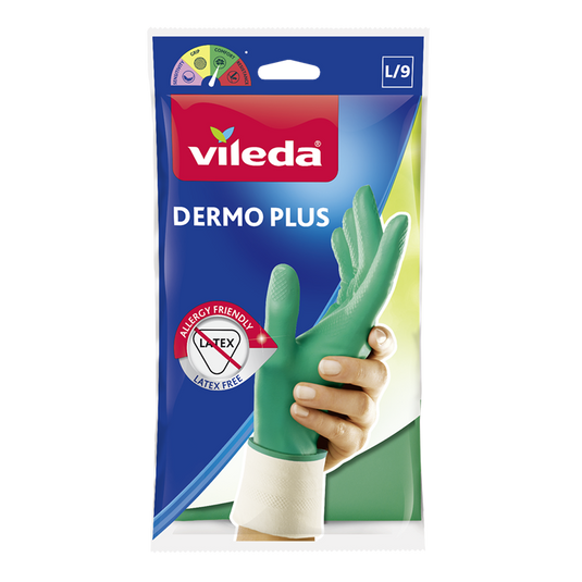 Vileda 1068888 - handschoenen dermoplus large | 12 stuks