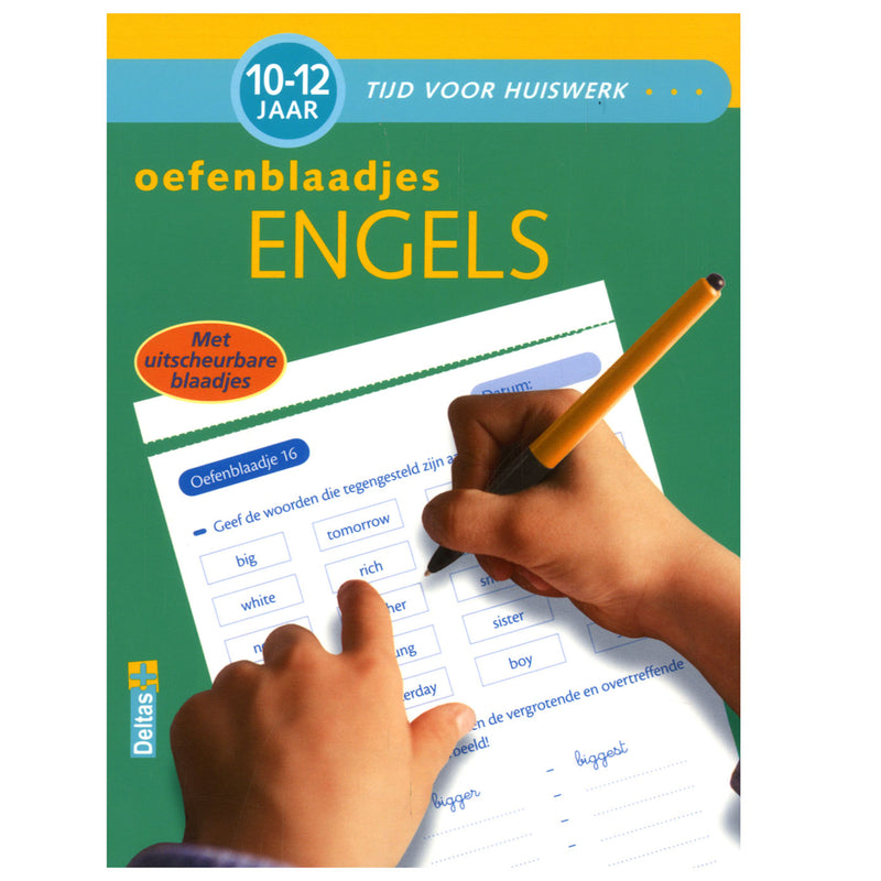 Afbeelding laden in galerijviewer, Deltas tijd voor huiswerk oefenblaadjes engels 10-12 jr
