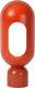 Lucide barris - tafellamp - 1xe27 - terracotta