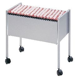 Hangmappenwagen durable staal 80 mappen grijs