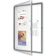 Vergrendelbaar notitiebord nobo veiligheidsglas 9 x a4