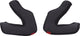 Fox head cheek pads for rampage pro carbon