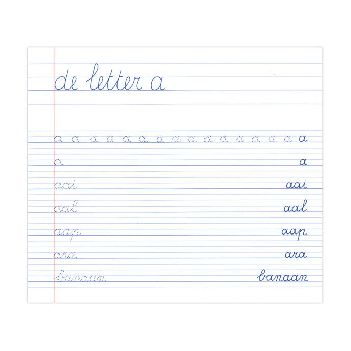 Afbeelding laden in galerijviewer, Deltas mijn oefenschrift schrijven (voor linkshandigen)
