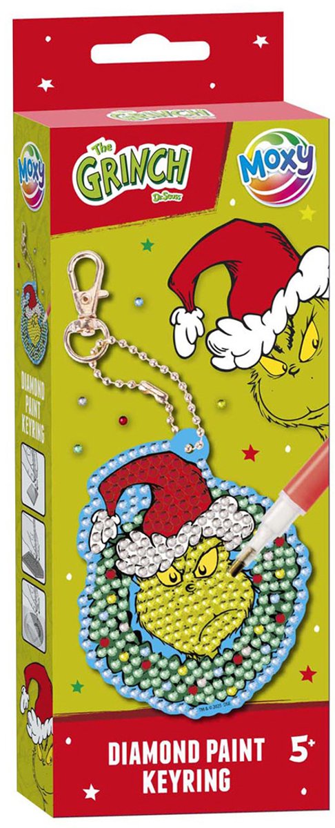 Afbeelding laden in galerijviewer, Creative craft group diamond painting sleutelhanger the grinch
