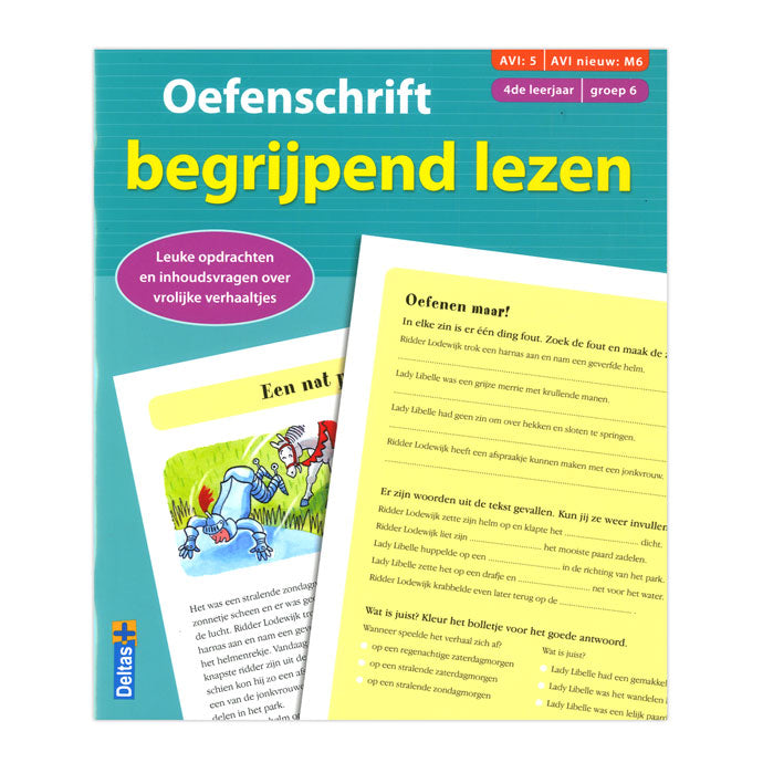 Afbeelding laden in galerijviewer, Deltas oefenschrift begrijpend lezen m6 (groep 6)
