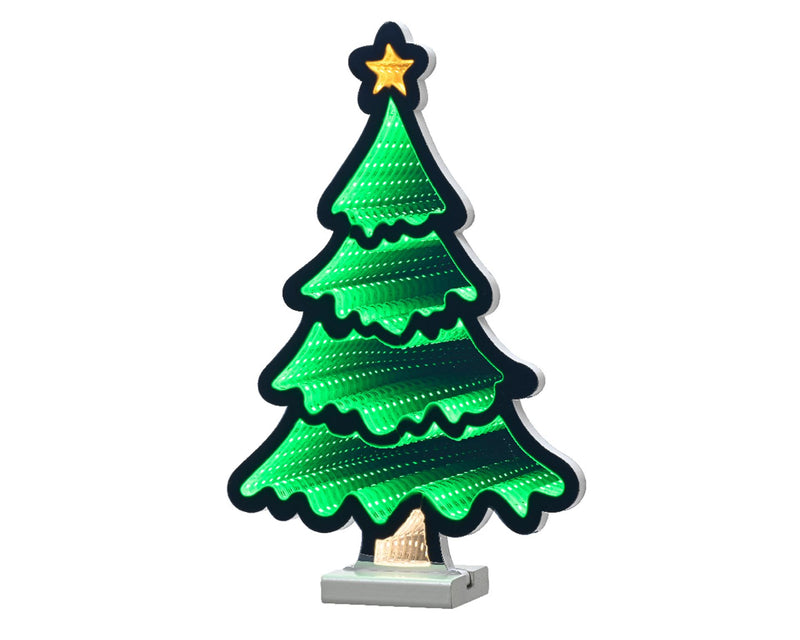 Afbeelding laden in galerijviewer, Decoris infinity lights kerstboom 27,2x39,8x40cm
