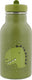 Trixie thermos drinkfles - mr. dino - rvs waterfles voor kinderen - lekvrije fles - 350ml - groen