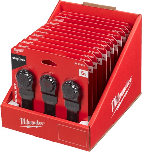 Afbeelding laden in galerijviewer, Milwaukee accessoires omt starlock | hout metaal bladenset | 5-delig - 48906115
