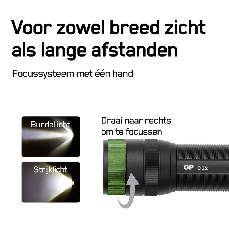 Afbeelding laden in galerijviewer, Gp zaklamp 3x aaa 300 lumen
