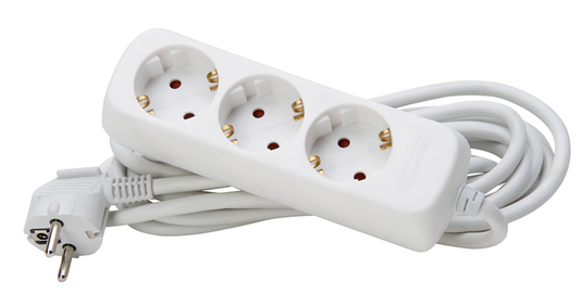 Kopp 1045929 - snoer 3vra 3x1,5mm5mt wit | 5 stuks