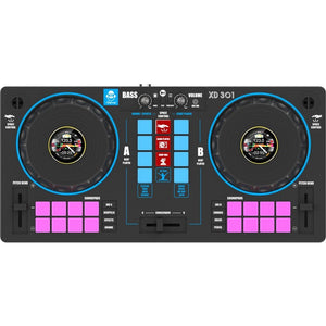 IDance IDance XD 301 DJ Mixer met 2 Speakers