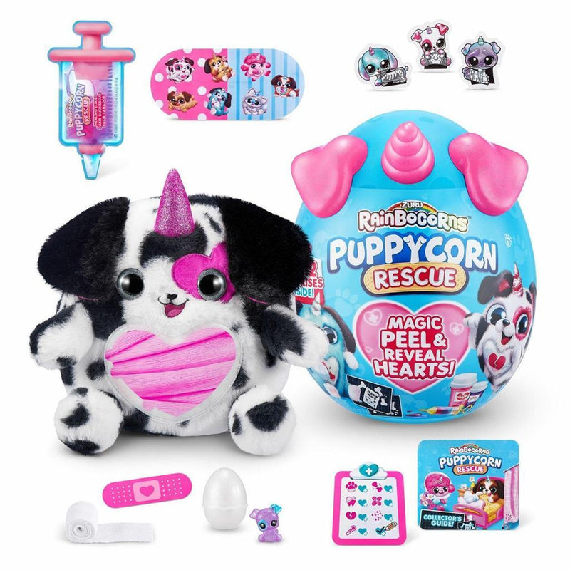 Afbeelding laden in galerijviewer, Zuru zuru rainbocorns puppycorn rescue knuffel pup
