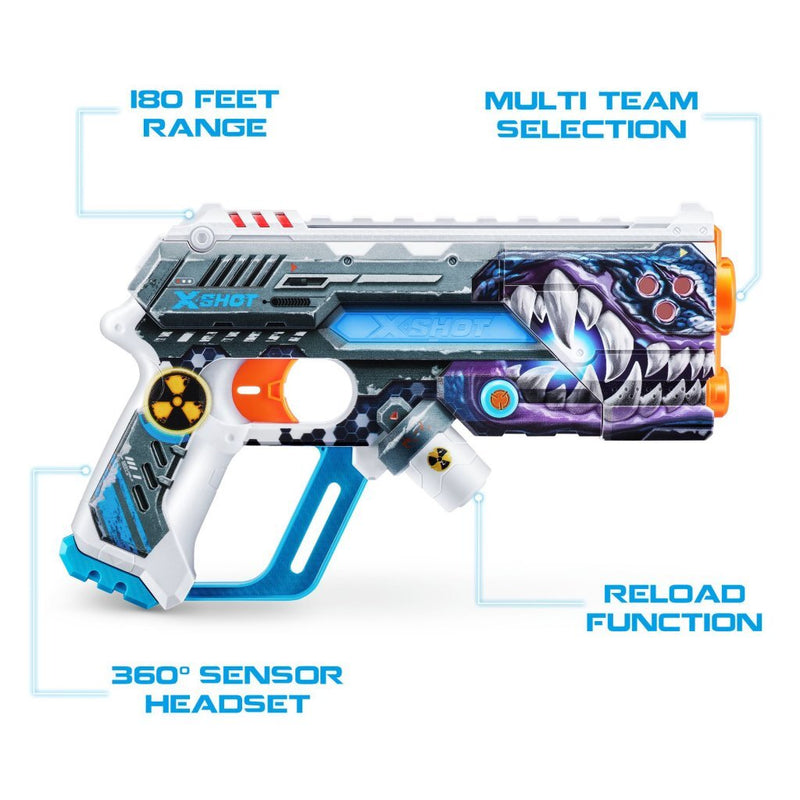 Afbeelding laden in galerijviewer, Zuru x-shot skins laser 360 blaster 2 pack
