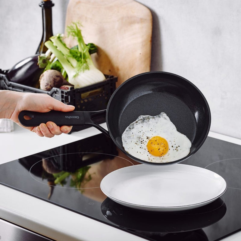 Afbeelding laden in galerijviewer, Greenpan smartshape braadpan 20 cm zwart
