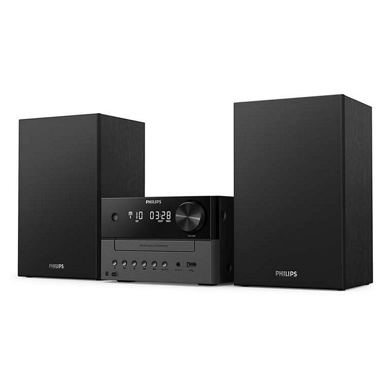 Afbeelding laden in galerijviewer, Philips TAM3505 12 Micromuzieksysteem Zwart
