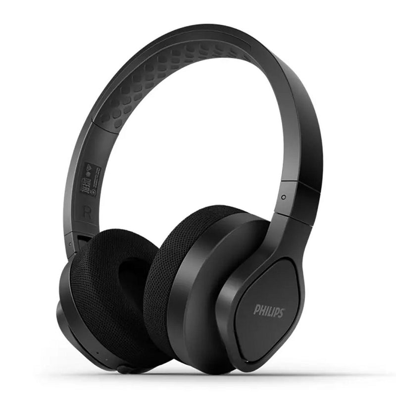 Afbeelding laden in galerijviewer, Philips taa4216bk 00 draadloze sportkoptelefoon zwart
