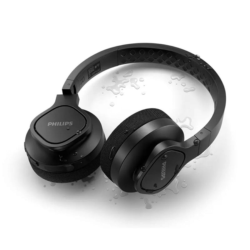 Afbeelding laden in galerijviewer, Philips taa4216bk 00 draadloze sportkoptelefoon zwart
