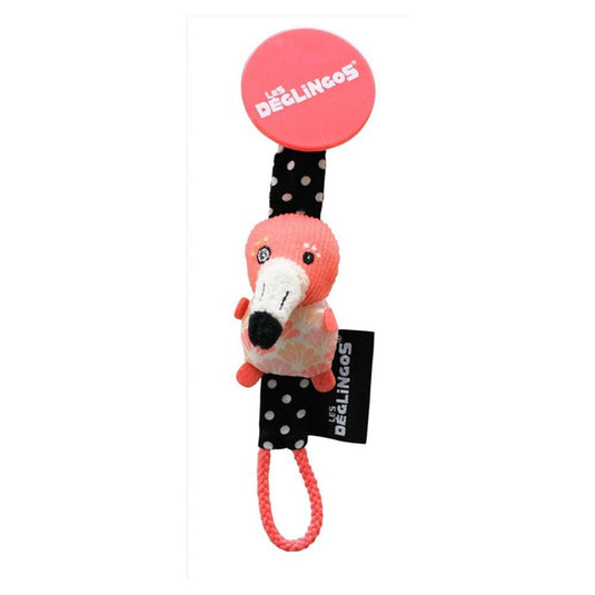 Speenkoord, de flamingo 20 cm