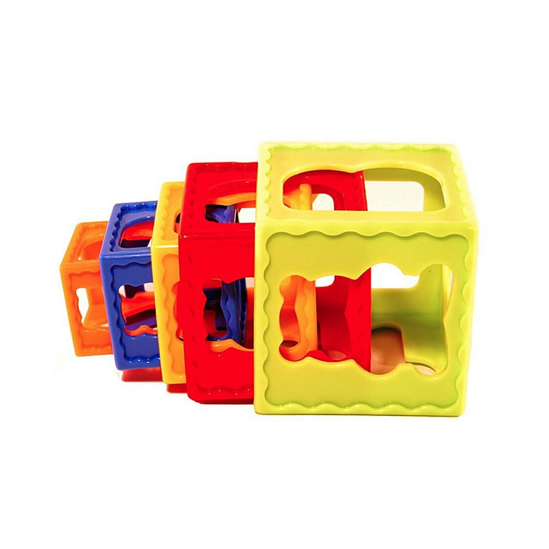 Afbeelding laden in galerijviewer, Fun for kids stapel blokken
