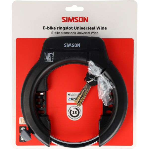 Afbeelding laden in galerijviewer, Simson ringslot wide 80mm art**
